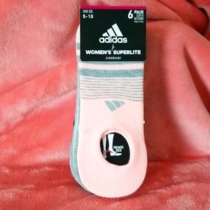 Adidas Super No Show Women Socks 6 Pairs